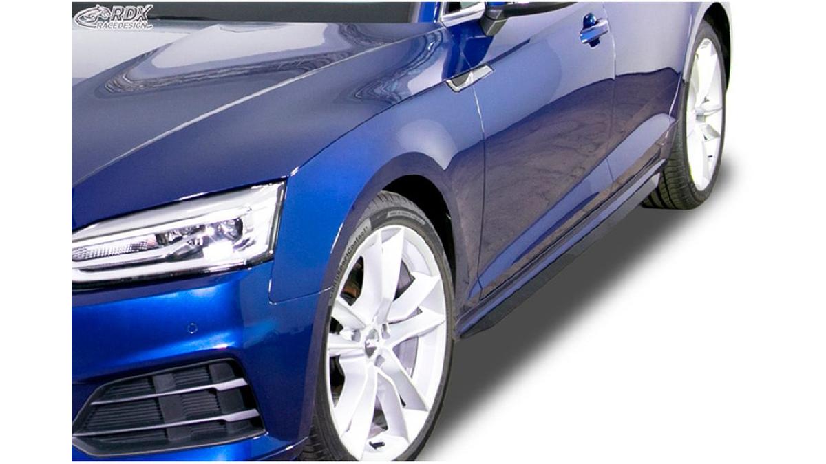 Jupes+lat%C3%A9rales+%27Slim%27+sur+mesure+pour+Audi+A5+%28F5%29+Coupe%2FCabrio%2FSportback+2016-+%28ABS+noir+luisant%29